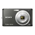 Sony Cybershot DSC-W180 10.1MP Digital Camera with 3x SteadyShot Stabilized Zoom and 2.7-inch LCD (Black)