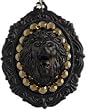 Gasoline Glamour King of the Jungle Lion Rhinestone Charm Necklace