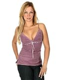 Women's Corduroy Spaghetti Strap Shirt