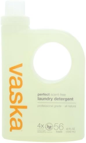 vaska Perfect Laundry Detergent, Scent Free, 42 Fluid Ounce by vaska