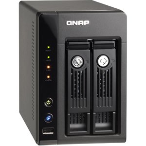 QNAP USB 2.0 2-Bay Turbo Portable Network Attached Storage TS-239-PROII+