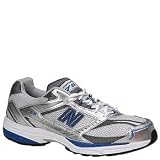  : New Balance Men's MR768 Running Shoe,White/Silver/Blue,7 D