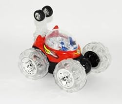 INVINCIBLE TORNADO TWISTER RC STUNT CAR (WITH LIGHTS) NEW ALL IN ONE!!!