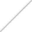 Sterling Silver 2mm Round Snake Chain - 7 Inch
