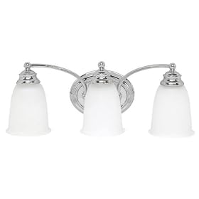 Capital Lighting 1088CH-132 3 Light Bathroom Light