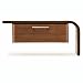 Alexandria Contemporary Walnut Nightstand - MOTIF Modern Living