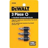 Dewalt #DW2069 3PC PoziDriv Tip Set