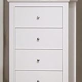 IMAGE OF Selena White Chest by Coaster Furniture