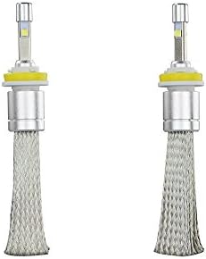 LED Headlight Conversion Kit - H11 - 80W 9,600 LM per Set - Cool White 6000K - Light Bulbs - All-in-One Sinoparcel 2 Yr Warranty