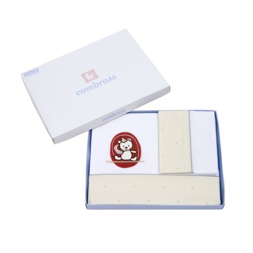 Imagen principal de Cambrass Sabana Cuna 3 Pcs - color unico