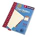  : Chart Dividers, 8-1/2 x 11-3/8, 3/8
