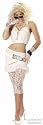 Girl's Teen Madonna Halloween Costume (Teen 3-5)