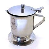 5 Ounce Stainless Steel Cover Creamer (06-0587) Category: Creamers
