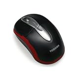 Toshiba Black/Red Bluetooth Optical Tilt-Wheel Mouse