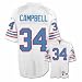 Earl Campbell Houston Oilers White NFL Premier 1980 Throwback Jersey - Medium
