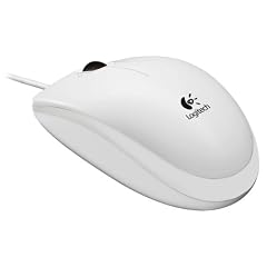 Logitech B110 optische Maus USB schnurgebunden wei� OEM