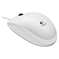 Logitech B110 Optical USB Mouse - White