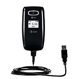 Classic Straight USB Cable for the LG CE110 with Power Hot Sync and Charge capabilities - Gomadic Brand w/ TipExchange Technology