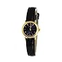 Ladies Navy Dial, Black Croc Effect Strap Watch
