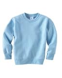 Rabbit Skins Toddler 7.5 oz Sweatshirt. 3317 - 3T - Light Blue
