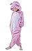 Newcosplay Unisex Children Pig Pyjamas Halloween Kids Onesie Costume (125)