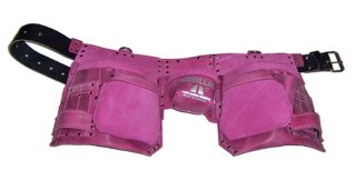 Viking Leather Pink Cadillac Tool Belt