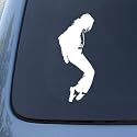 MICHAEL JACKSON SILHOUETTE - Vinyl Decal Sticker #A1623 | Vinyl Color: White