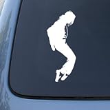 MICHAEL JACKSON SILHOUETTE - Vinyl Decal Sticker #A1623 | Vinyl Color: White