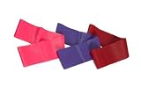 Fit Band Progressive Resistance System, Heavy, Set of 3, includes door attachment
