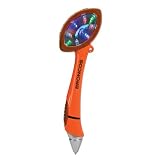 Pack of 2 NFL Denver Broncos Light-Up Mirrored Football Office Pens 6"