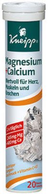 Kneipp Magnesium Calcium Brausetab.20St. Preisvergleich