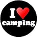 I Love (heart) camping 1.25