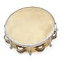Fuzeau Tambourin Peau Naturelle 20cm et Cymbalette - 3991