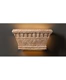 Justice Design 7915WNAVR Tuscan Garden Entrance Outdoor Wall Light - Navarro Red