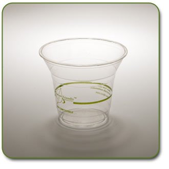 10 Oz. PLA Corn Resin Cold Cup (Sleeve of 50) Biodegradable Cups