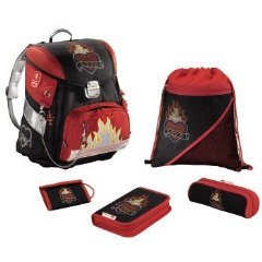 HAMA HEARTFLAME STEP BY STEP 5tlg Schulranzen Set Schulrucksack HAMA HEARTFLAME STEP BY STEP 5tlg Schulranzen Set Schulrucksack