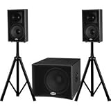 700-Watt Active 3-Piece Speaker System