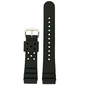 Seiko Rubber Watch Band Original 22mm for Divers Model