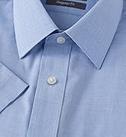 Cotton Rich Short Sleeve Prince of Wales Checked Shirt