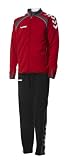 hummel Herren Trainingsanzug Team Spirit Poly Suit, rot / schwarz, M, 59-110, 3081