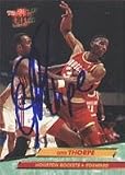 Otis Thorpe, Houston Rockets, 1993 Fleer Ultra Autographed Card