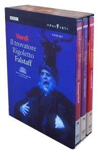 CD-Charts  DVD : Verdi Box Set: Falstaff, Rigoletto, Il Trovatore