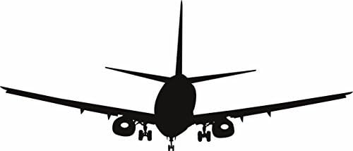 Sell Owner Airplane Silhouette -Piolets Flying Vinyl Wall Sticker Decal For Home Decor or Childrens Bedroom Boys Girls- 35 inch x 15 inch