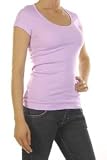Splendid Cap Sleeve Short Sleeve Scoop in Lavender