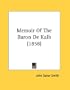 Memoir Of The Baron De Kalb (1858)