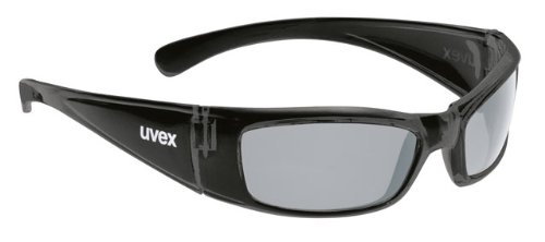 Uvex Kinder Sonnenbrille Tricky, black silver S5338462216