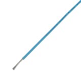 協和ハーモネット UL難燃架橋ポリエチレン絶縁電線 青 10m UL3265 AWG24 10m<BL>