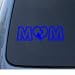 MOM - Mother Baby - Vinyl Car Decal Sticker #1282 | Vinyl Color: Blue