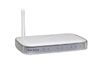NETGEAR WGT624 108 Mbps Wireless Firewall Router - Wireless router + 4-port switch - Ethernet, Fast Ethernet, 802.11b, 802.11g, 802.11 Super G - external