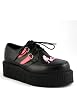 2 Inch Platform Creeper Men'S Size Shoe With Trucker Girl